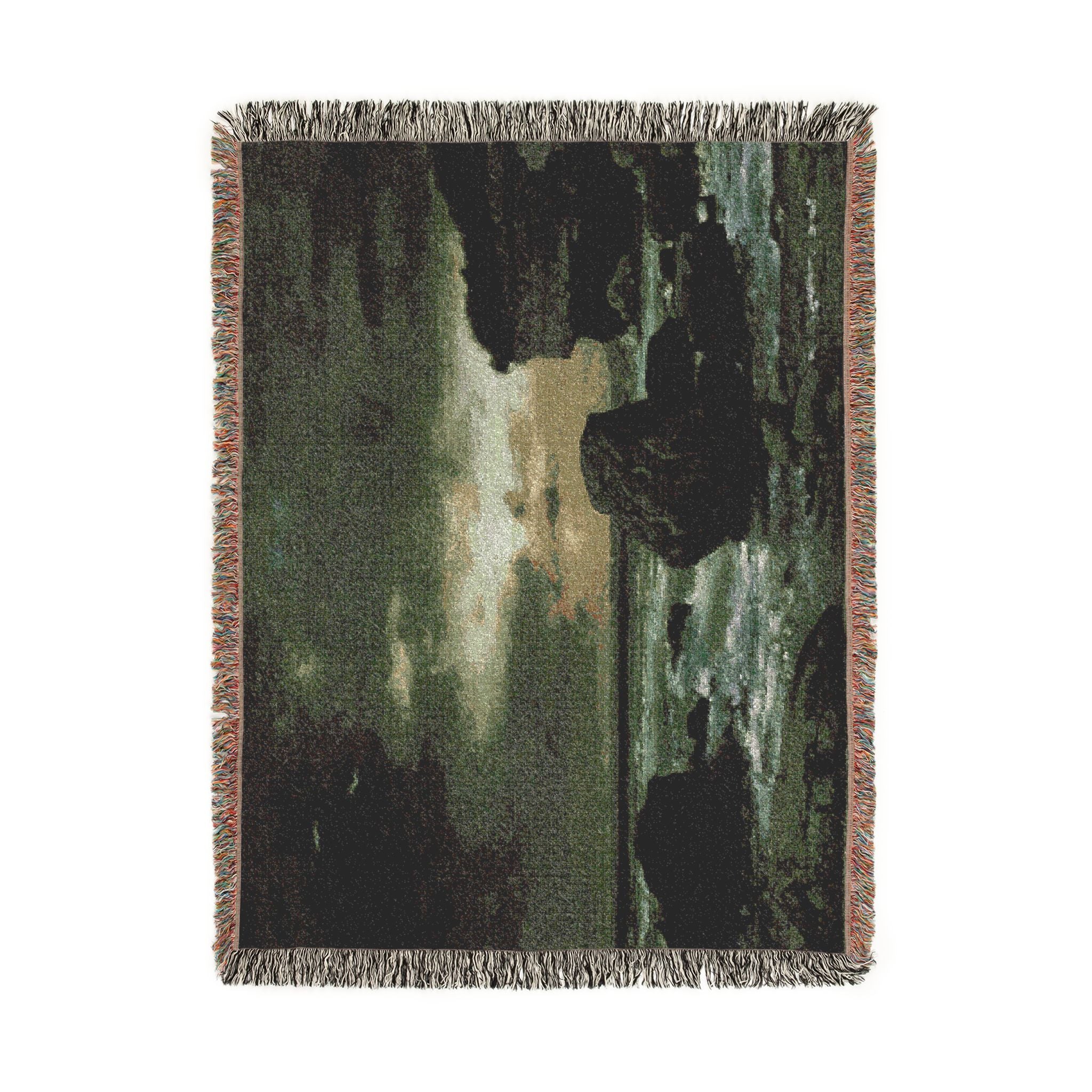 George Inness - A Marine | Woven Tapestry Blanket
