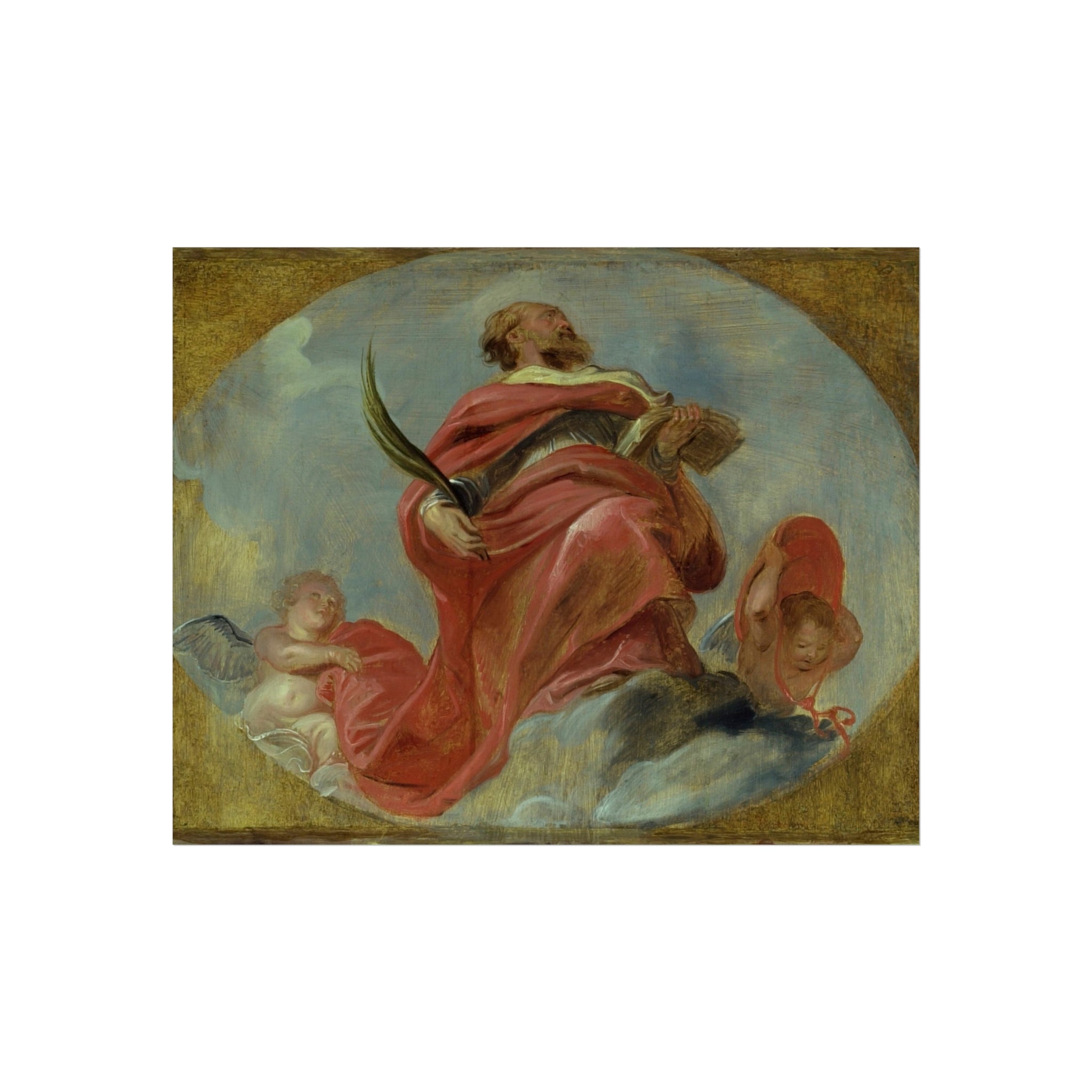 Peter Paul Rubens - St. Albert of Louvain | Fine Art Poster