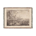 Claude Lorrain - The Tempest | Woven Tapestry Blanket