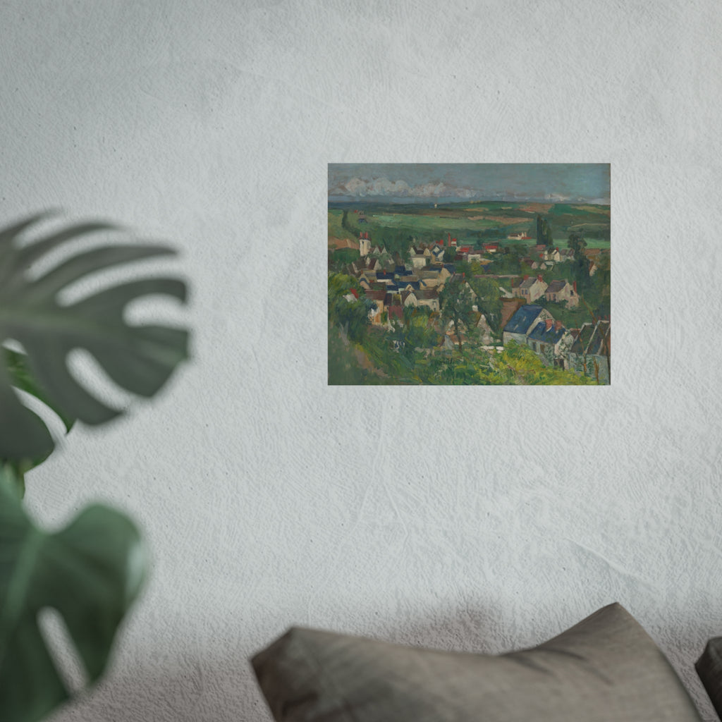 Paul Cezanne - Auvers, Panoramic View | Fine Art Poster