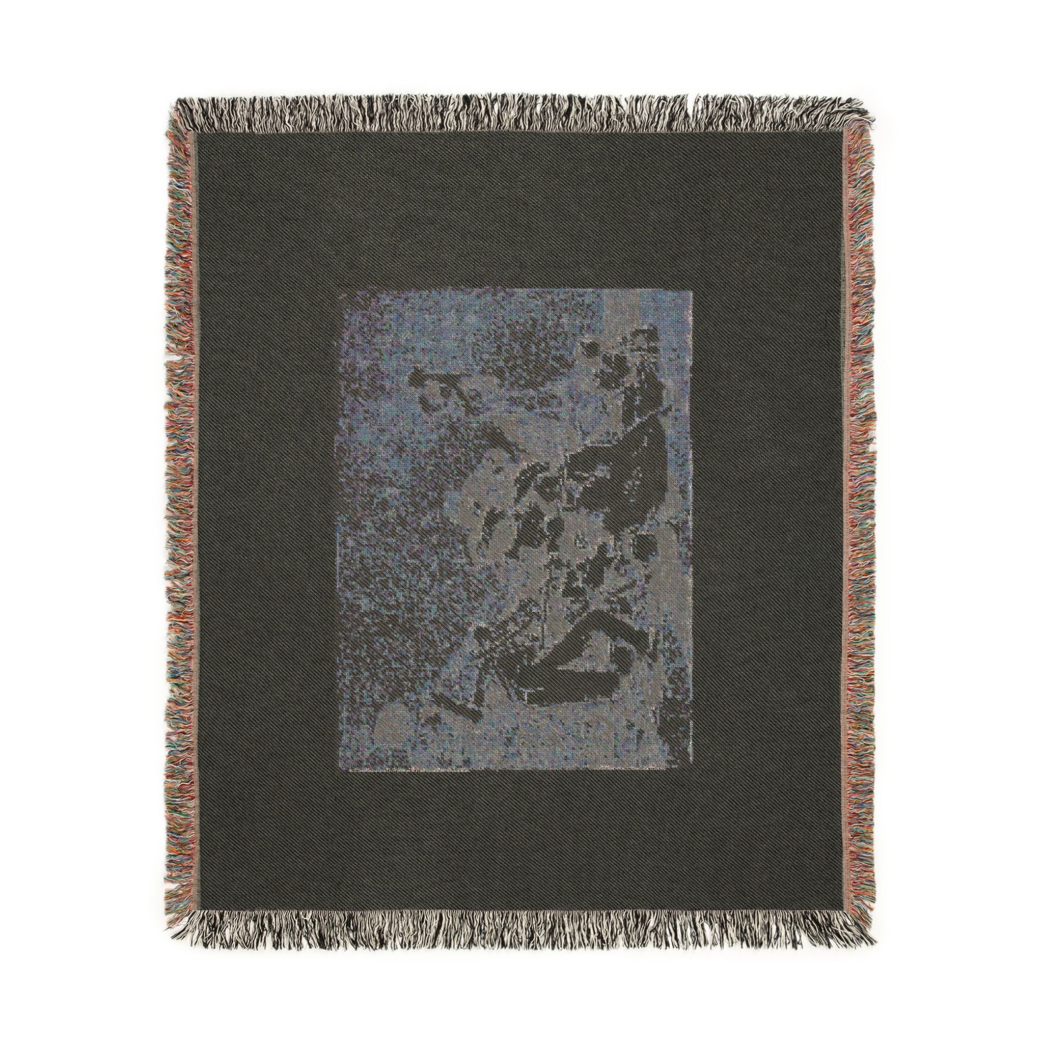 Francisco José de Goya y Lucientes - And they are like wild beasts, plate five from The Disasters of War | Woven Tapestry Blanket