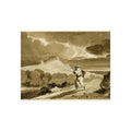 John Constable - Woman with Baby Fleeing Across Moors | Fine Art Poster