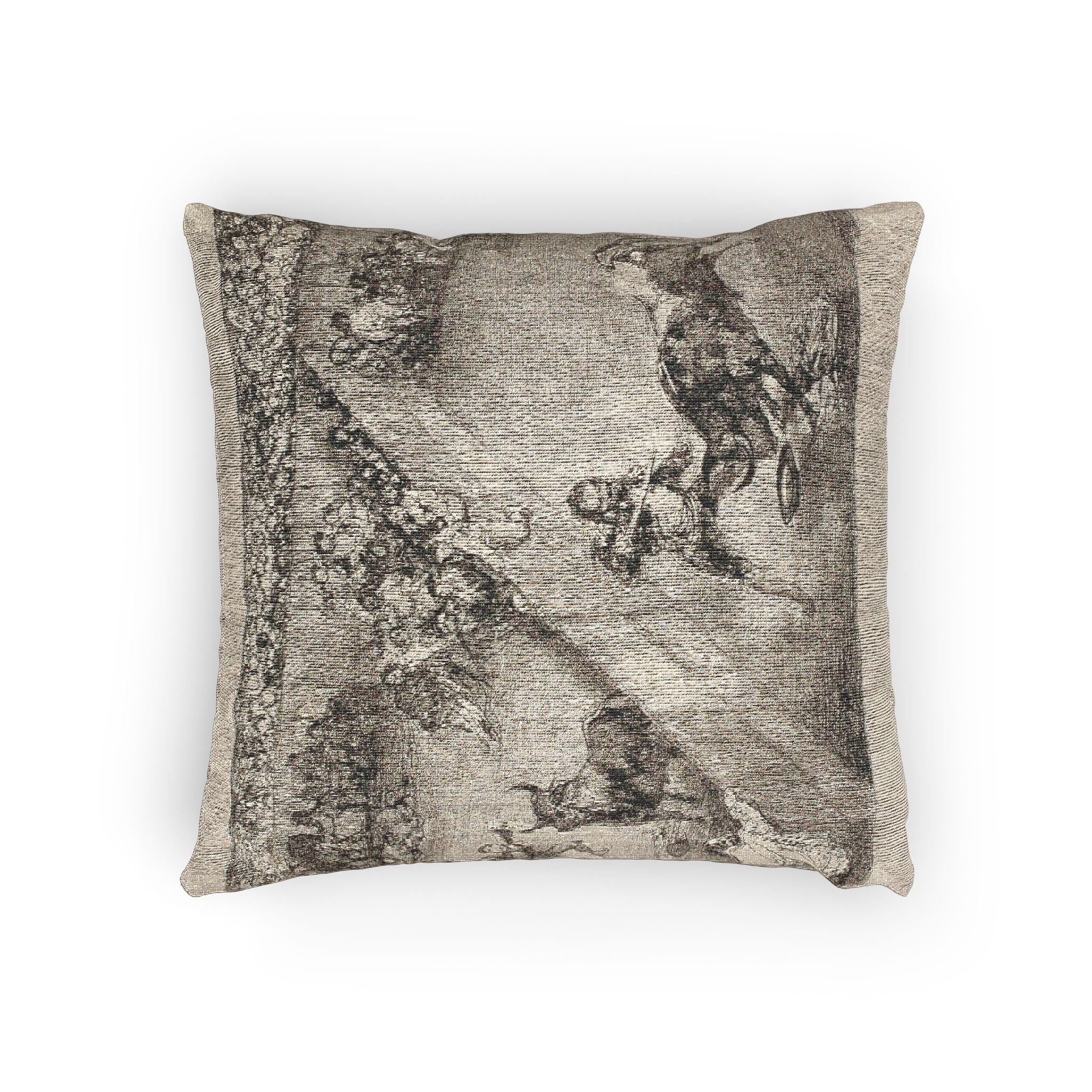 Francisco José de Goya y Lucientes - Bullfight in a divided ring, from The Bulls of Bordeaux | Woven Pillow