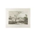 Canaletto - View of a Town on a River Bank, from Vedute | Fine Art Poster