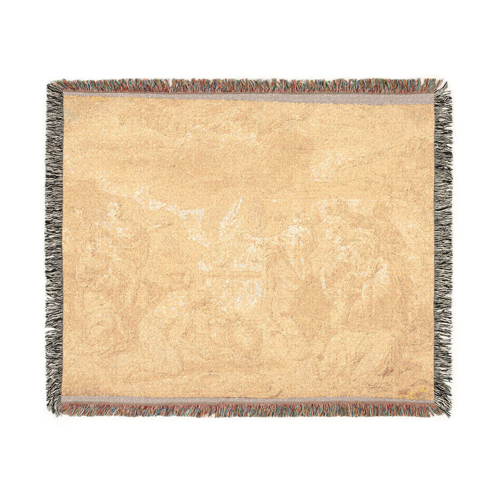 Nicolas Poussin - Noah's Sacrifice | Woven Tapestry Blanket