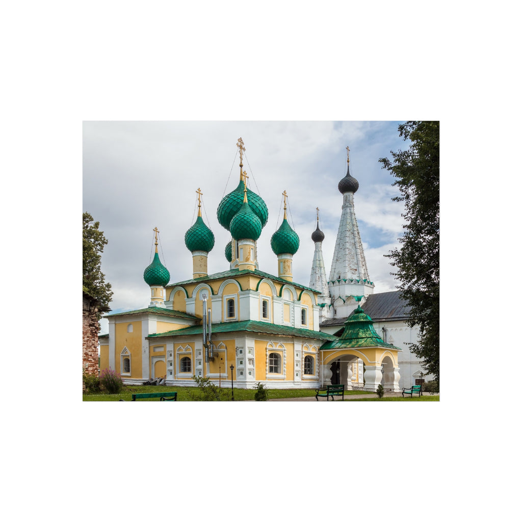 Church of the Beheading of Saint John the Baptist Alekseyevsky Monastery Uglich 2023-07-22 7459 | Fine Art Poster