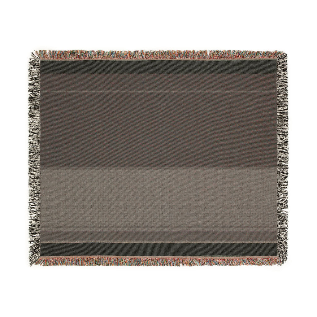 Grove Throw — Ink · Olive · Slate