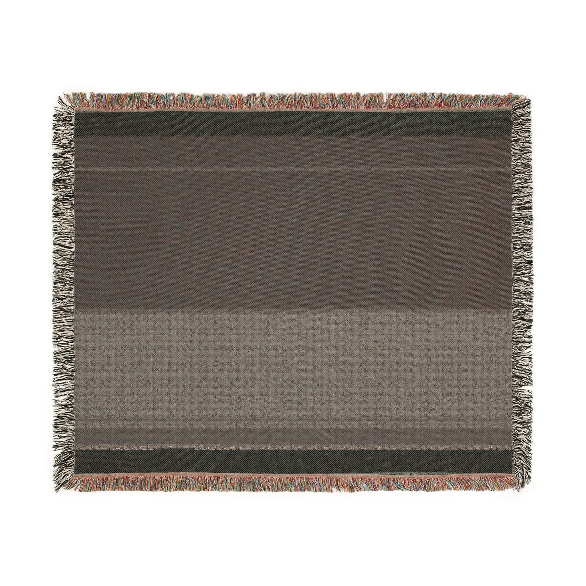 Grove Throw — Ink · Olive · Slate