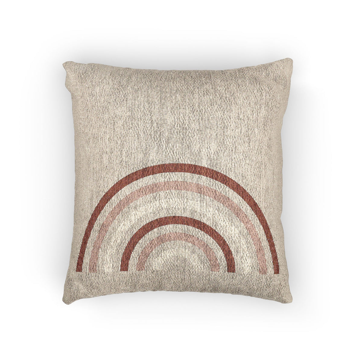 Dune Arch Rainbow Woven Pillow