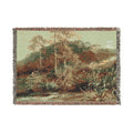 David Bates - Autumn River Scene, The Brook | Woven Tapestry Blanket
