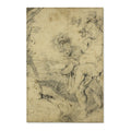 Anthony van Dyck - Young Bacchus and Companions | Area Rug