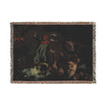 After Eugène Delacroix - Dante's Bark | Woven Tapestry Blanket