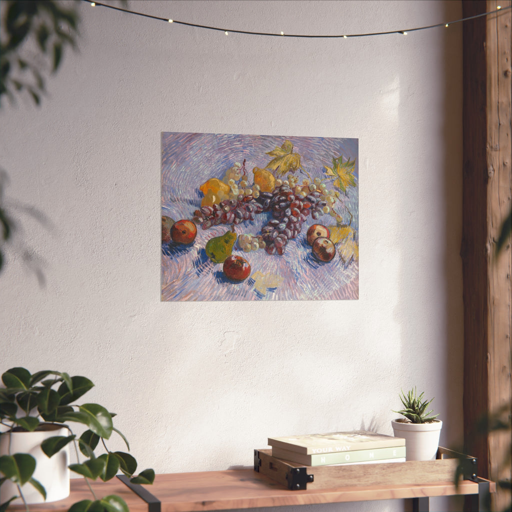 Vincent van Gogh - Grapes, Lemons, Pears, and Apples | Fine Art Poster