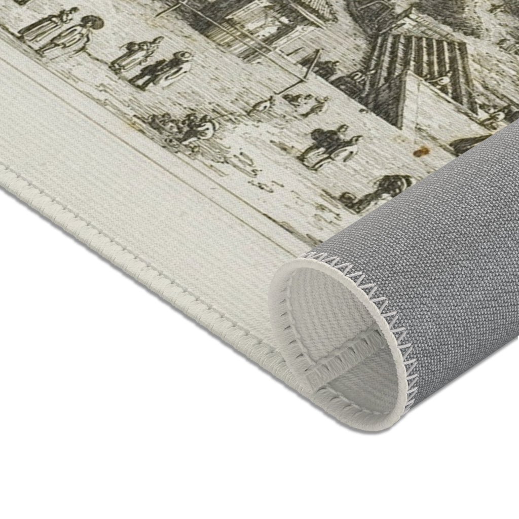 Canaletto - Mestre, from Vedute | Area Rug