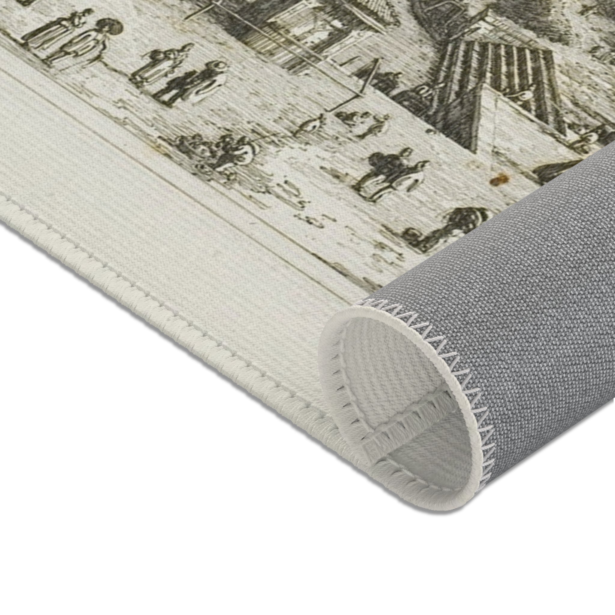 Canaletto - Mestre, from Vedute | Area Rug