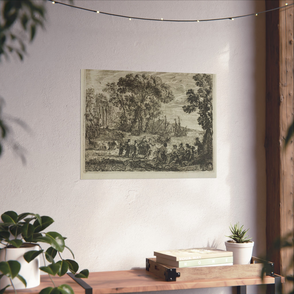 Claude Lorrain - The Rape of Europa | Fine Art Poster