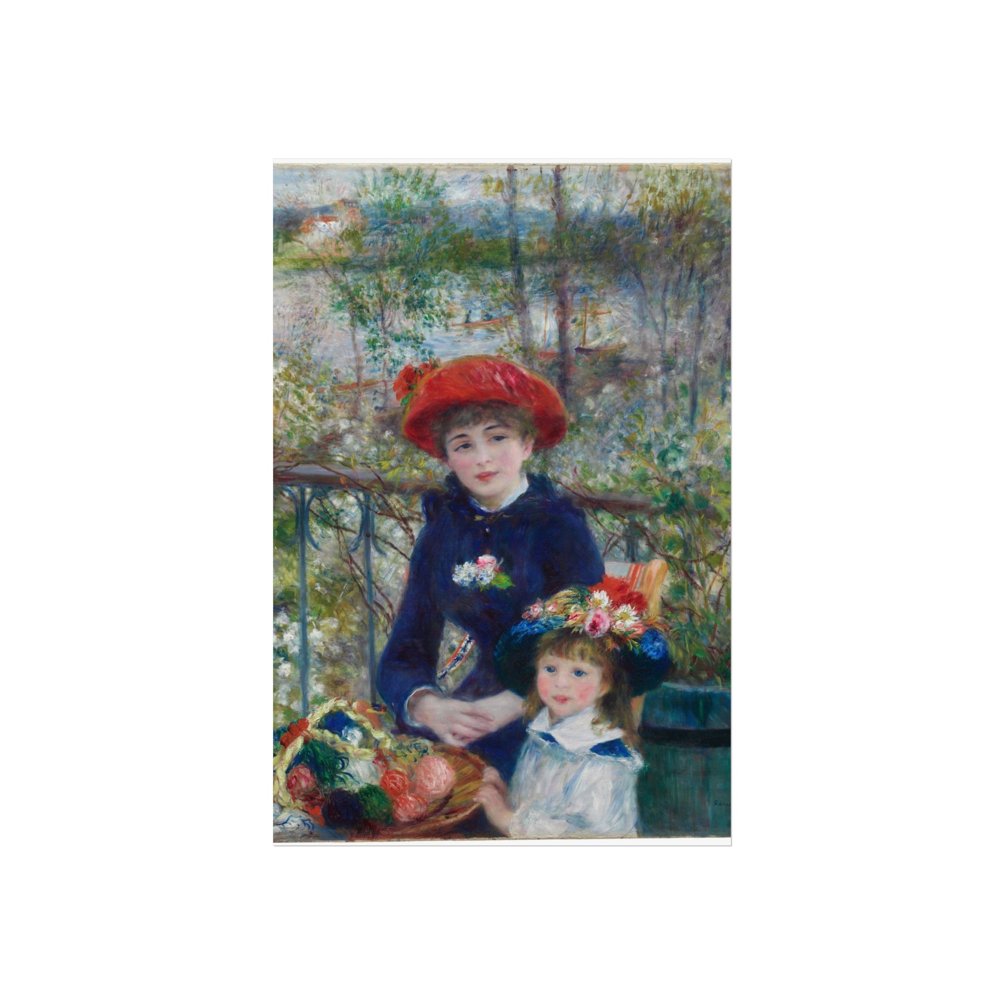 Pierre-Auguste Renoir - Two Sisters (On the Terrace) | Fine Art Poster