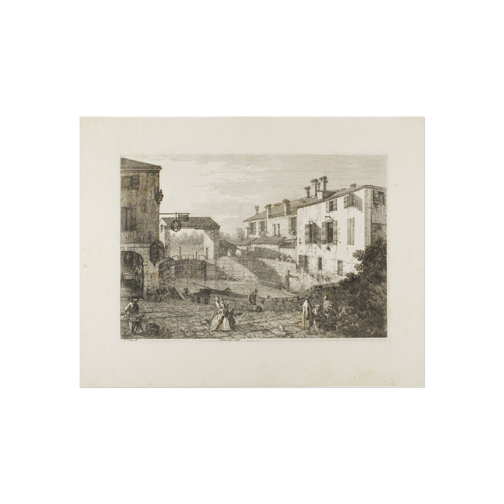 Canaletto - Le Porte Del Dolo, from Vedute | Fine Art Poster
