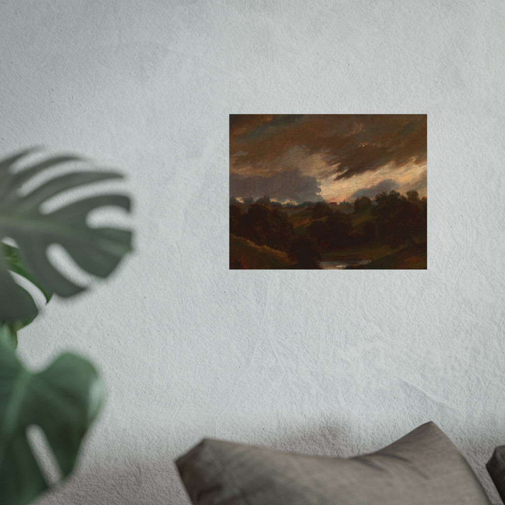 Style of John Constable - Hampstead, Stormy Sky | Fine Art Poster