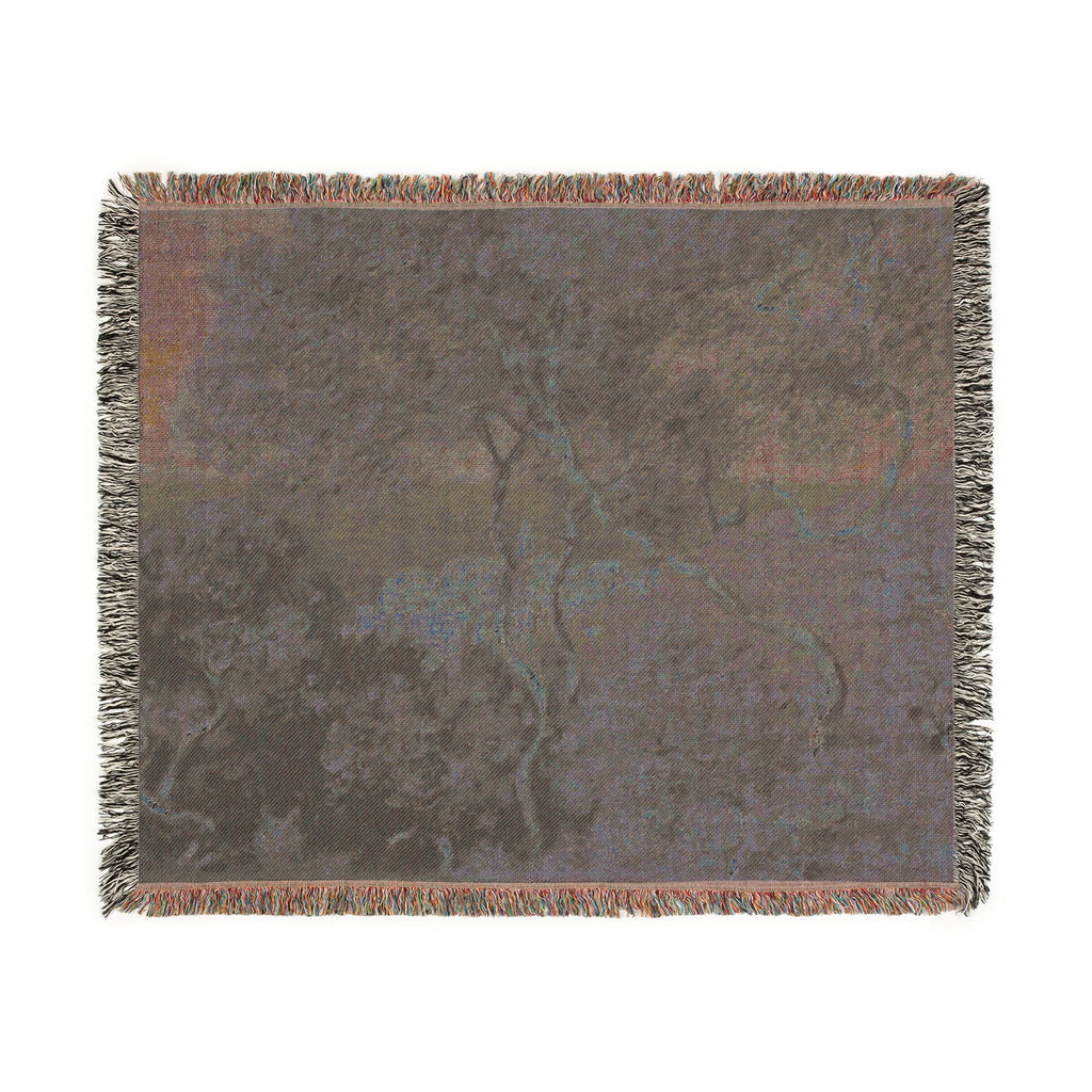 Claude Monet - Bordighera | Woven Tapestry Blanket