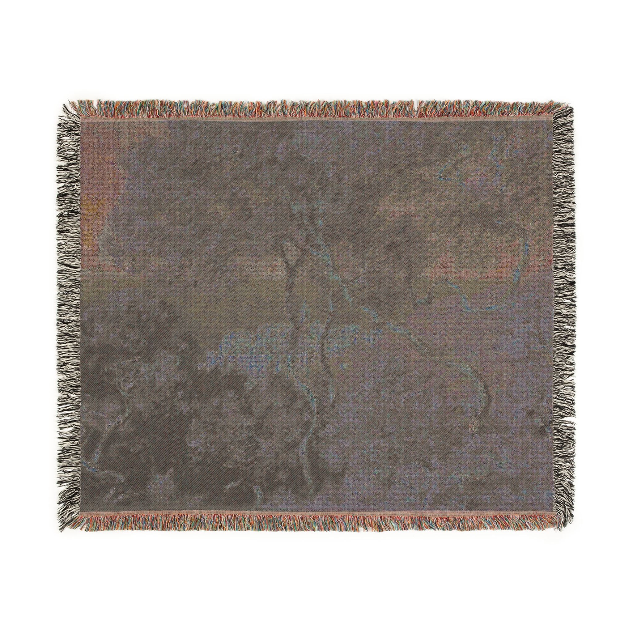 Claude Monet - Bordighera | Woven Tapestry Blanket