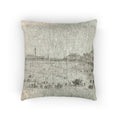 Canaletto - Prà della Valle, from Vedute | Woven Pillow