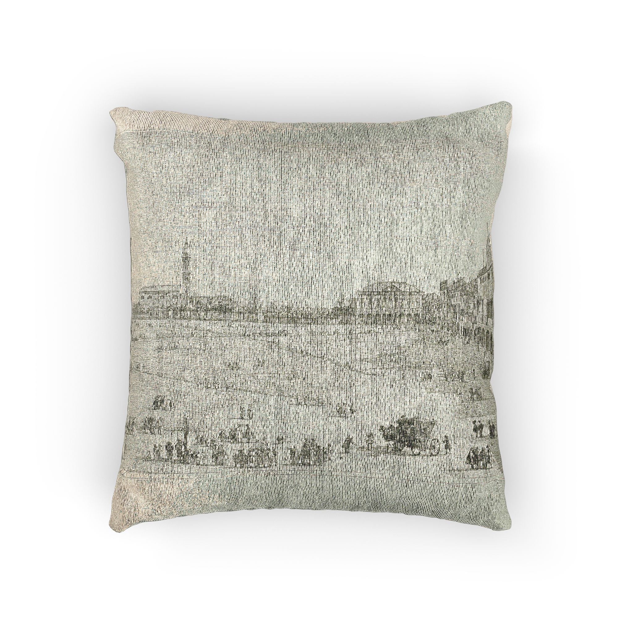 Canaletto - Prà della Valle, from Vedute | Woven Pillow