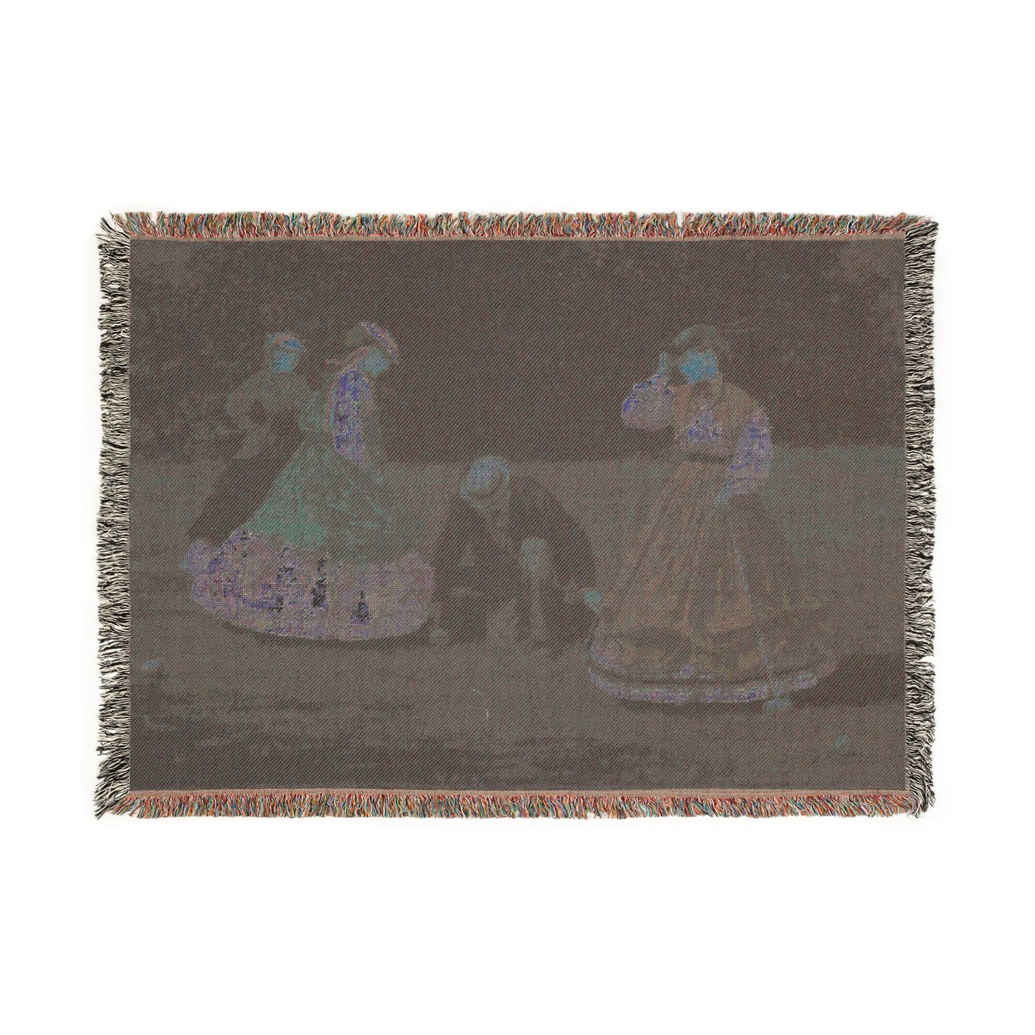 Winslow Homer - Croquet Scene | Woven Tapestry Blanket