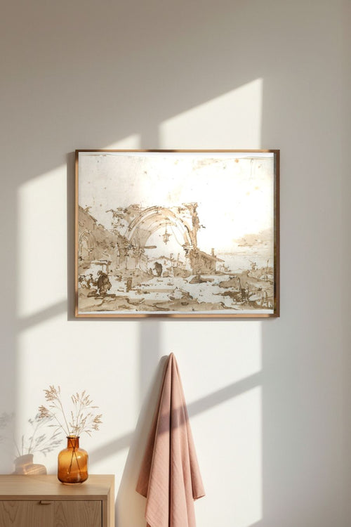 Framed room mockup