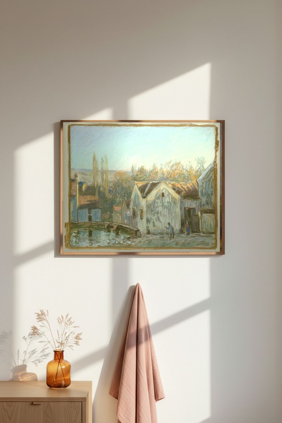 Framed room mockup