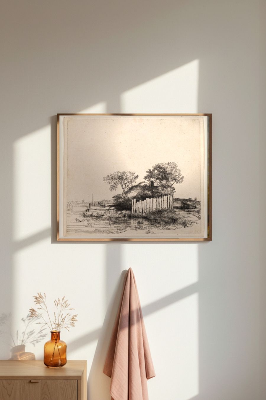 Framed room mockup