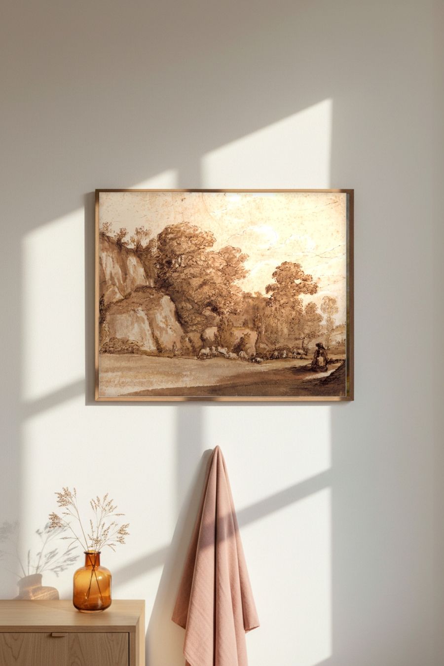 Framed room mockup