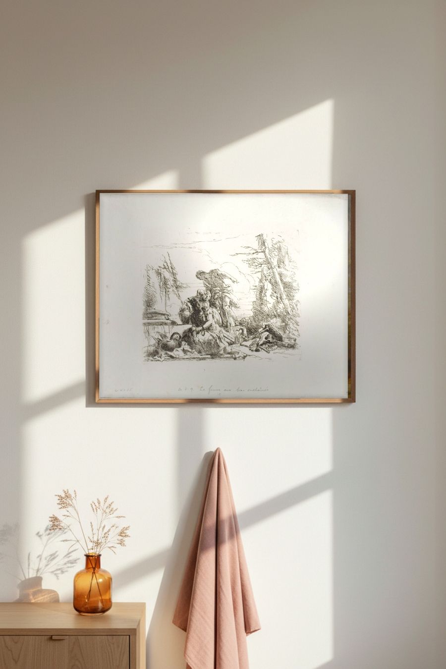 Framed room mockup