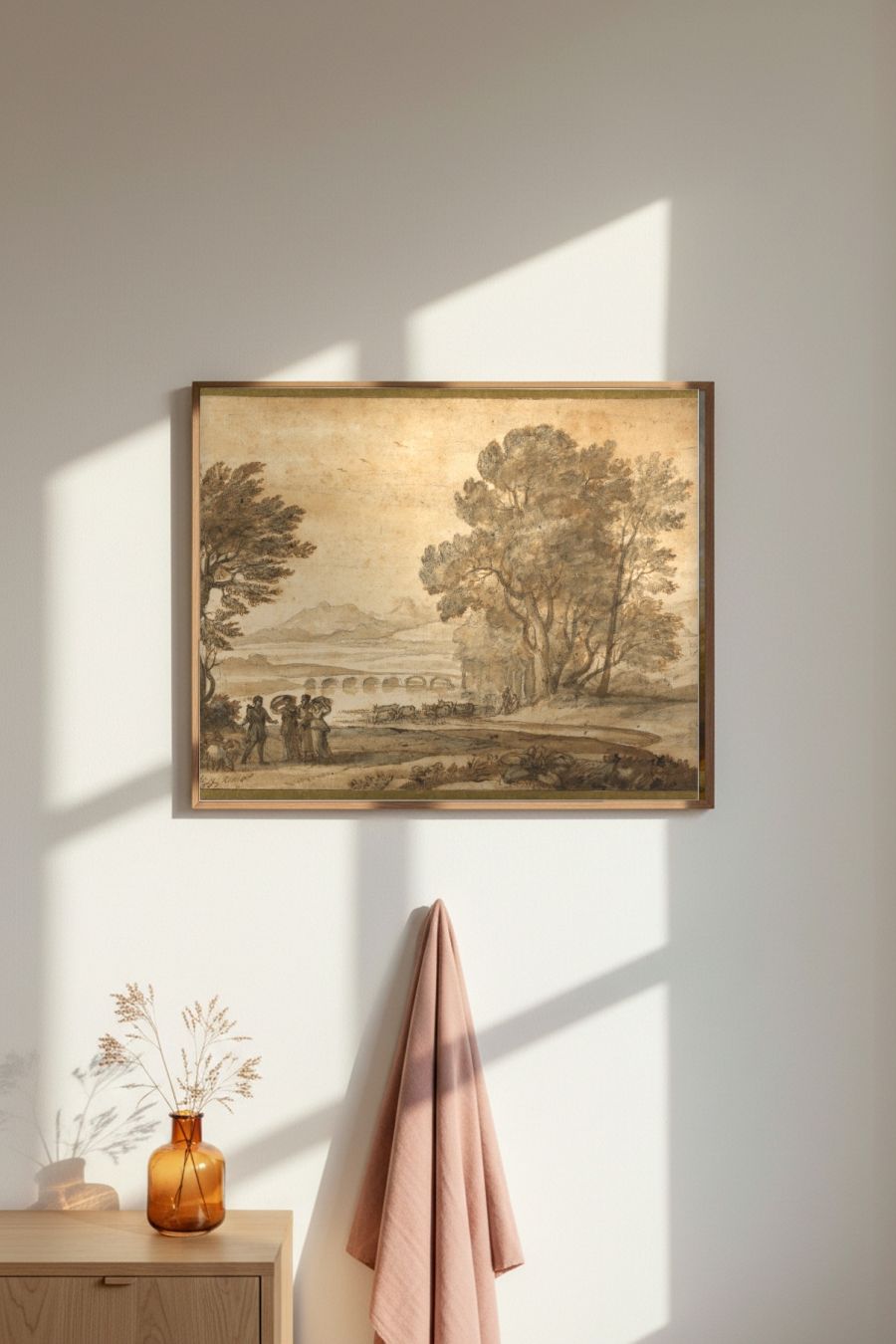 Framed room mockup