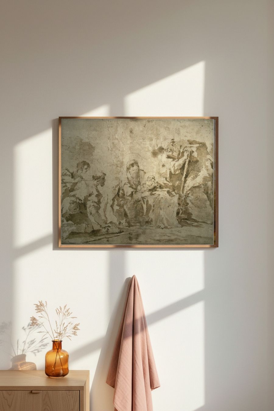 Framed room mockup