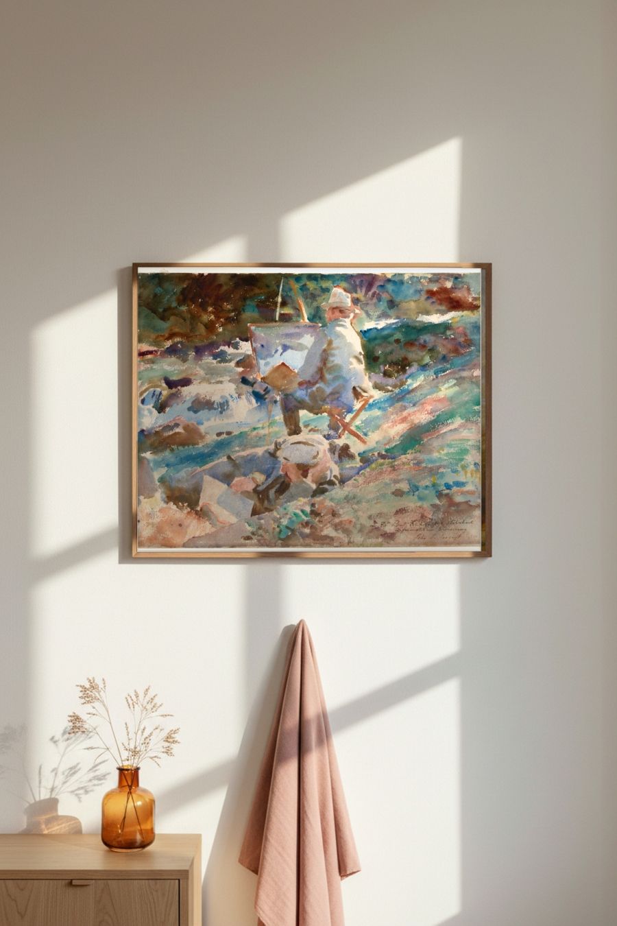 Framed room mockup