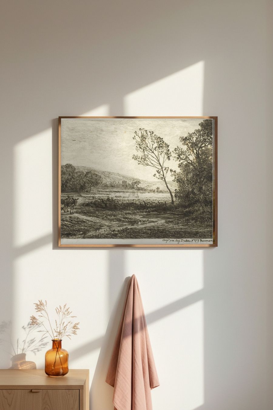 Framed room mockup