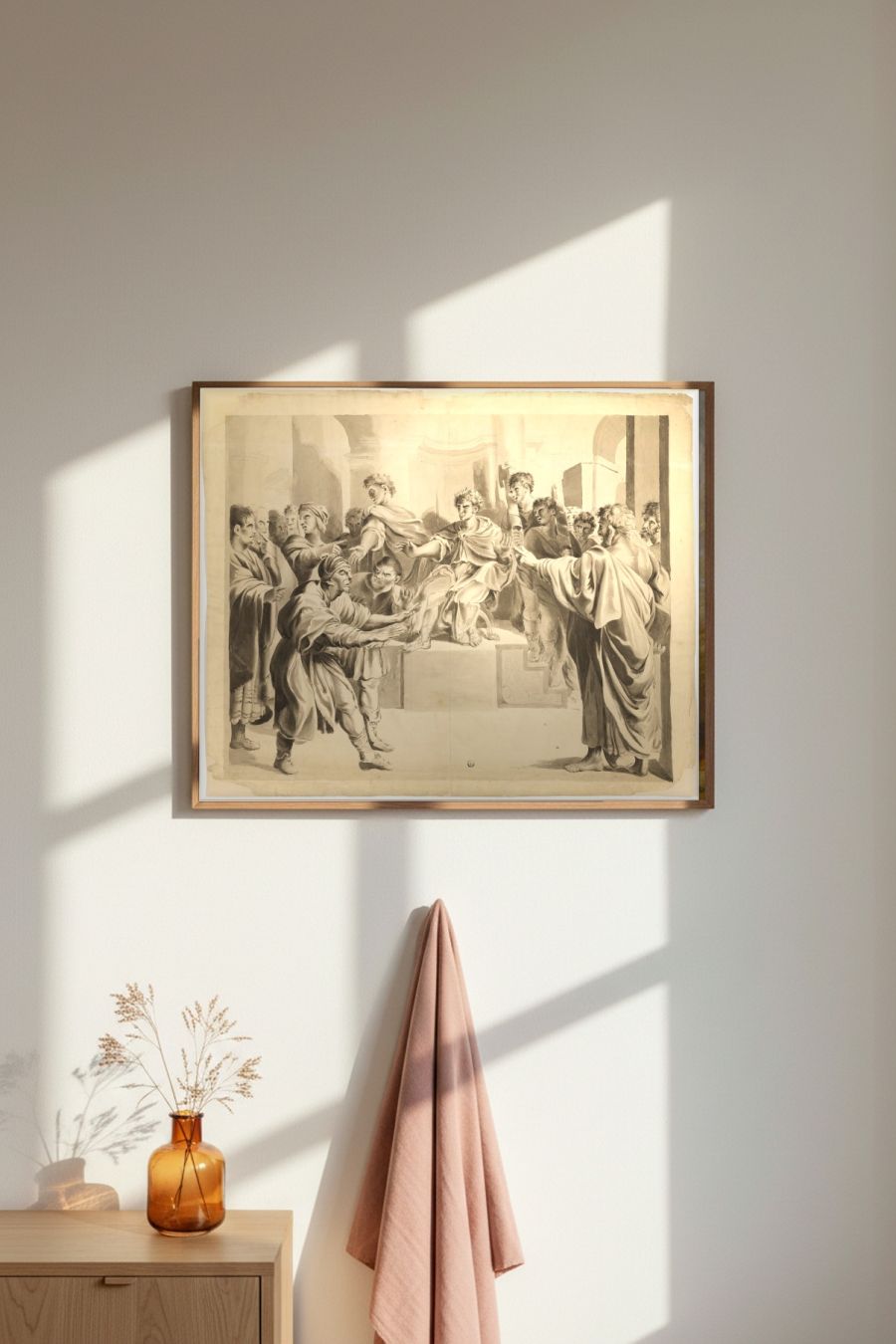 Framed room mockup