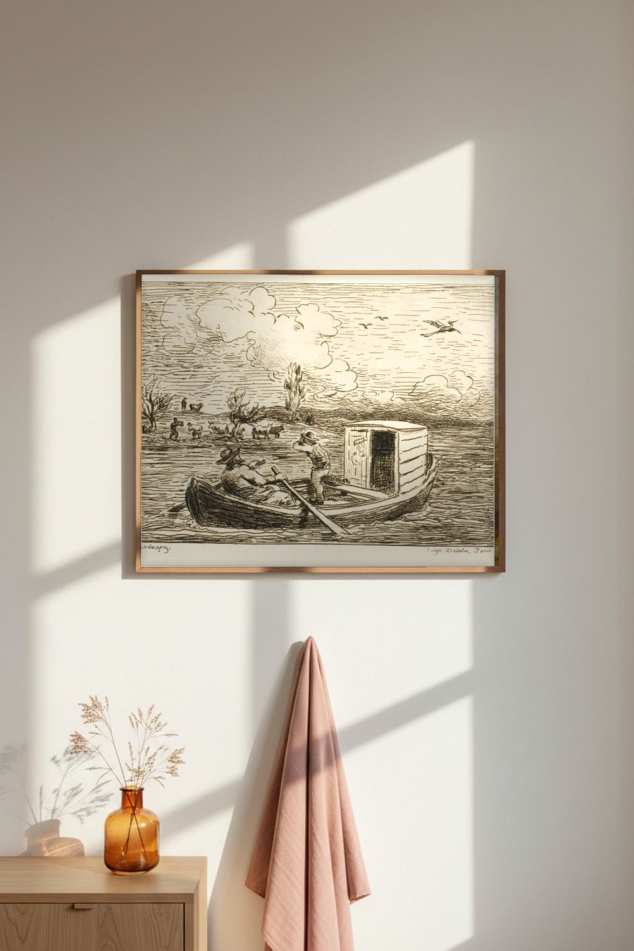 Framed room mockup