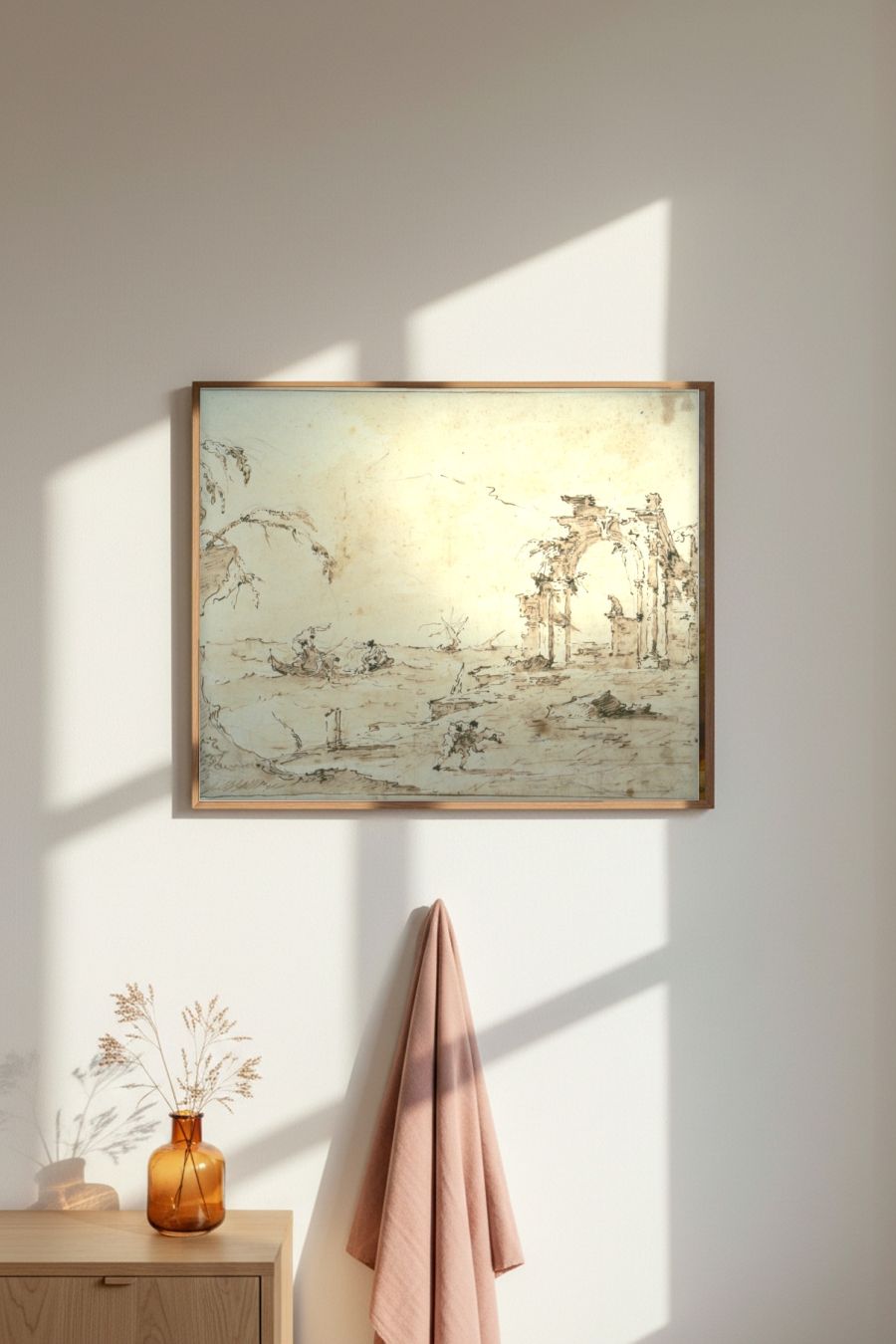 Framed room mockup