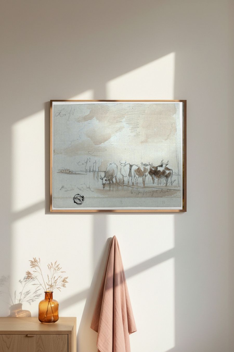 Framed room mockup