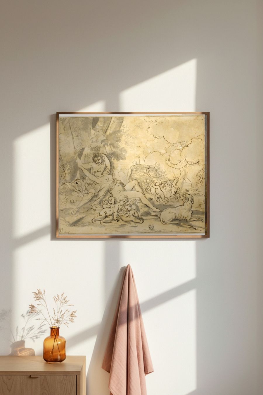 Framed room mockup