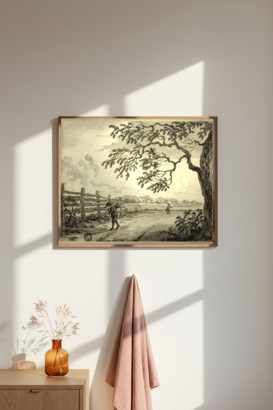 Framed room mockup