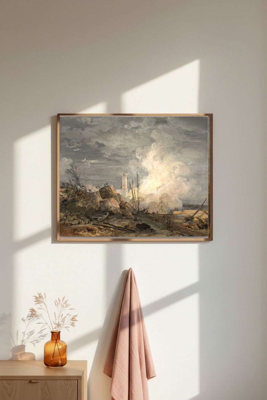 Framed room mockup