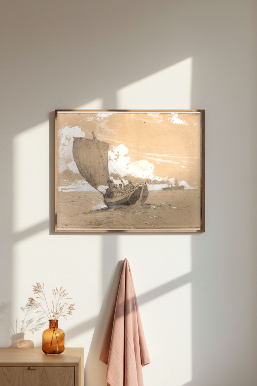 Framed room mockup