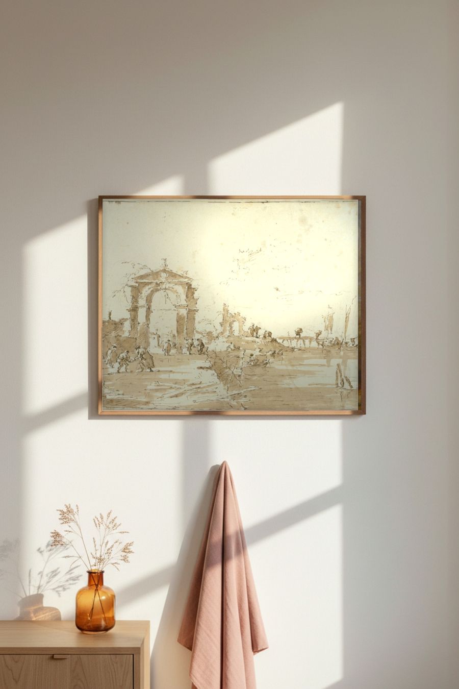 Framed room mockup