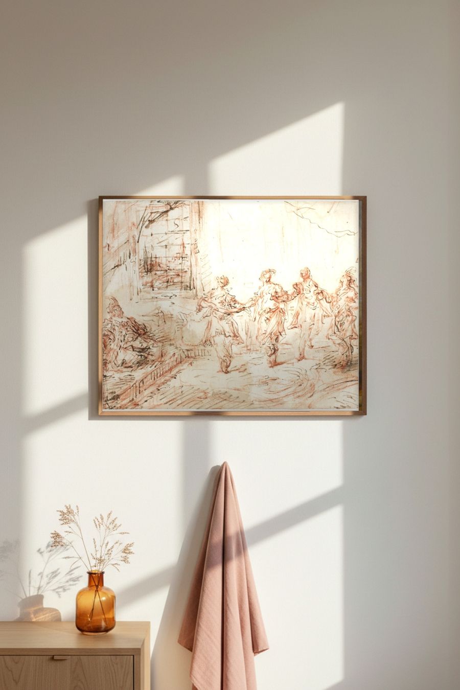Framed room mockup
