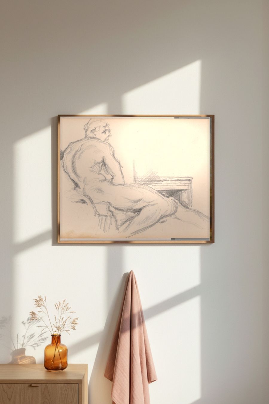 Framed room mockup