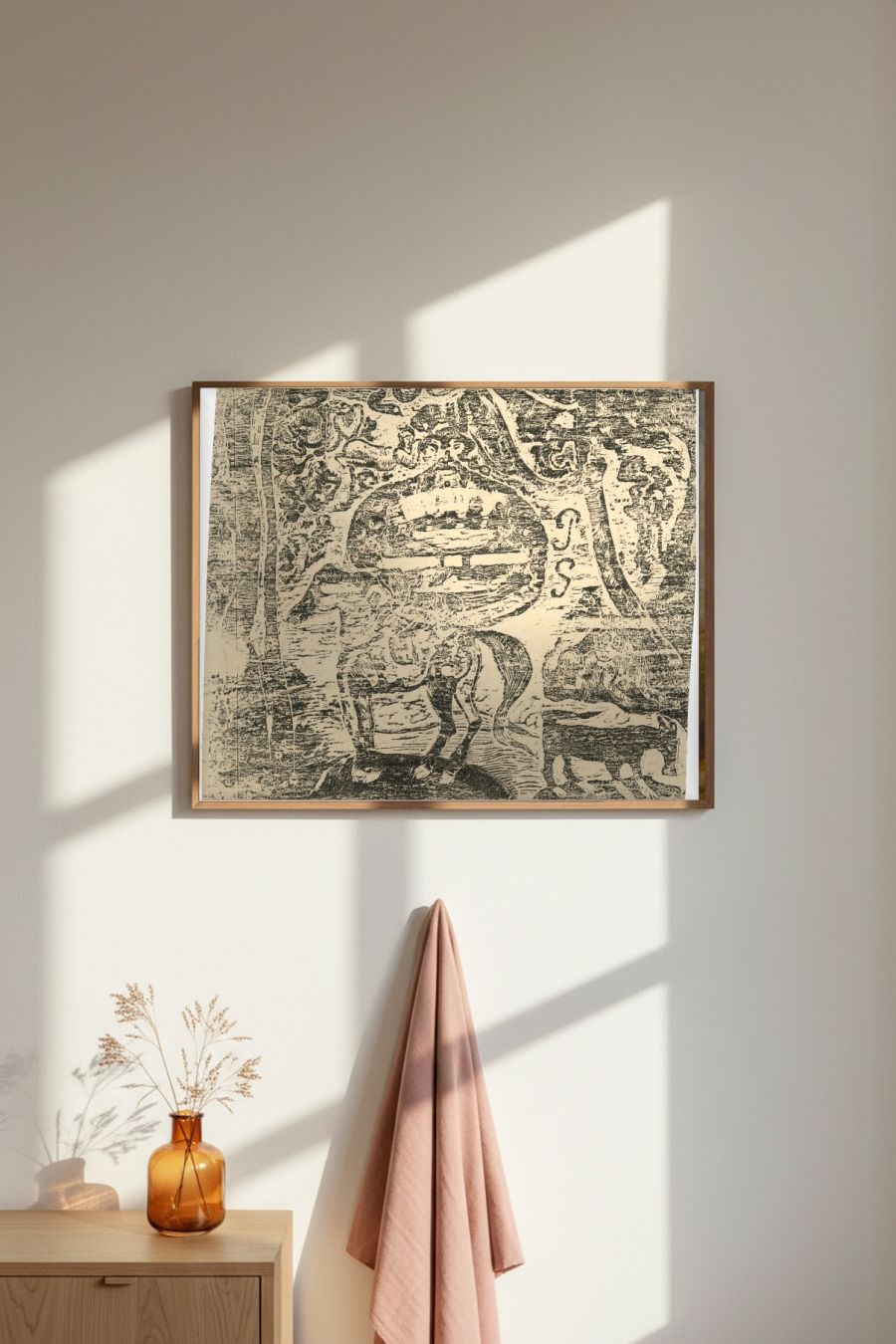 Framed room mockup