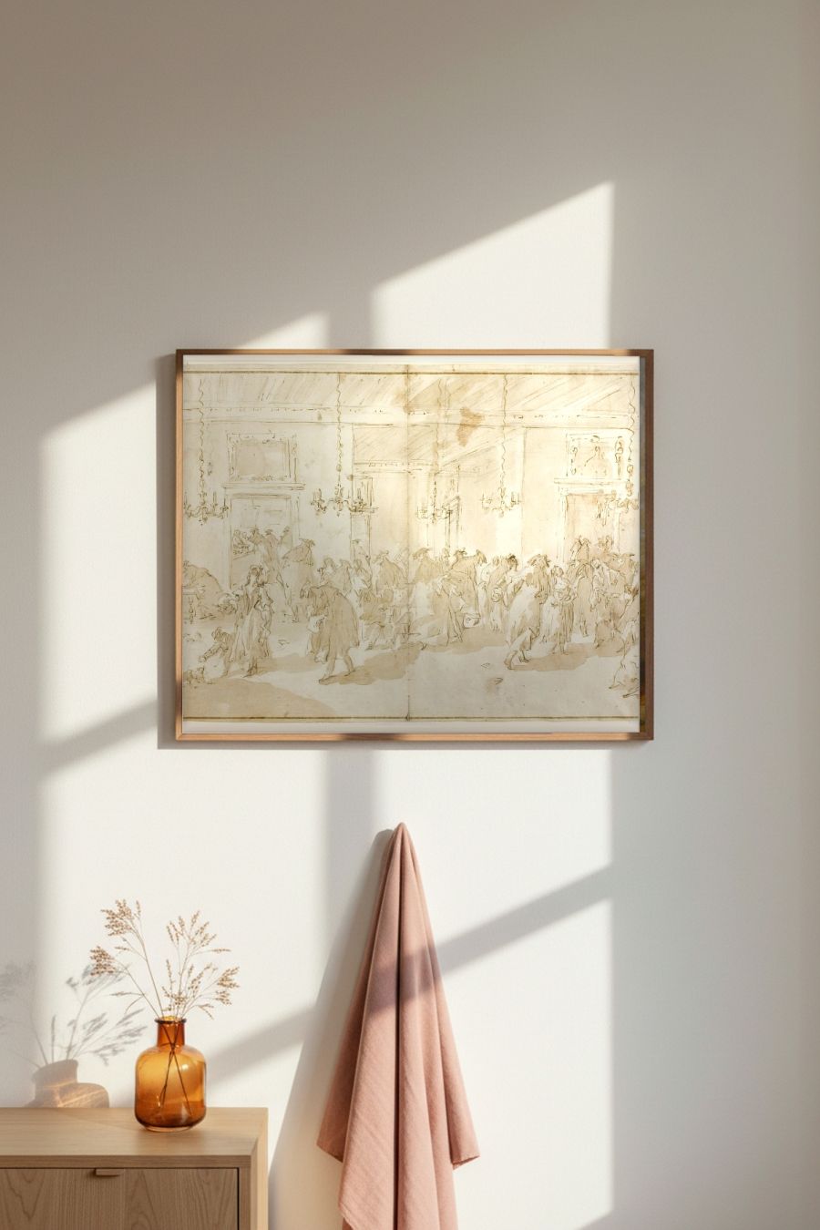 Framed room mockup
